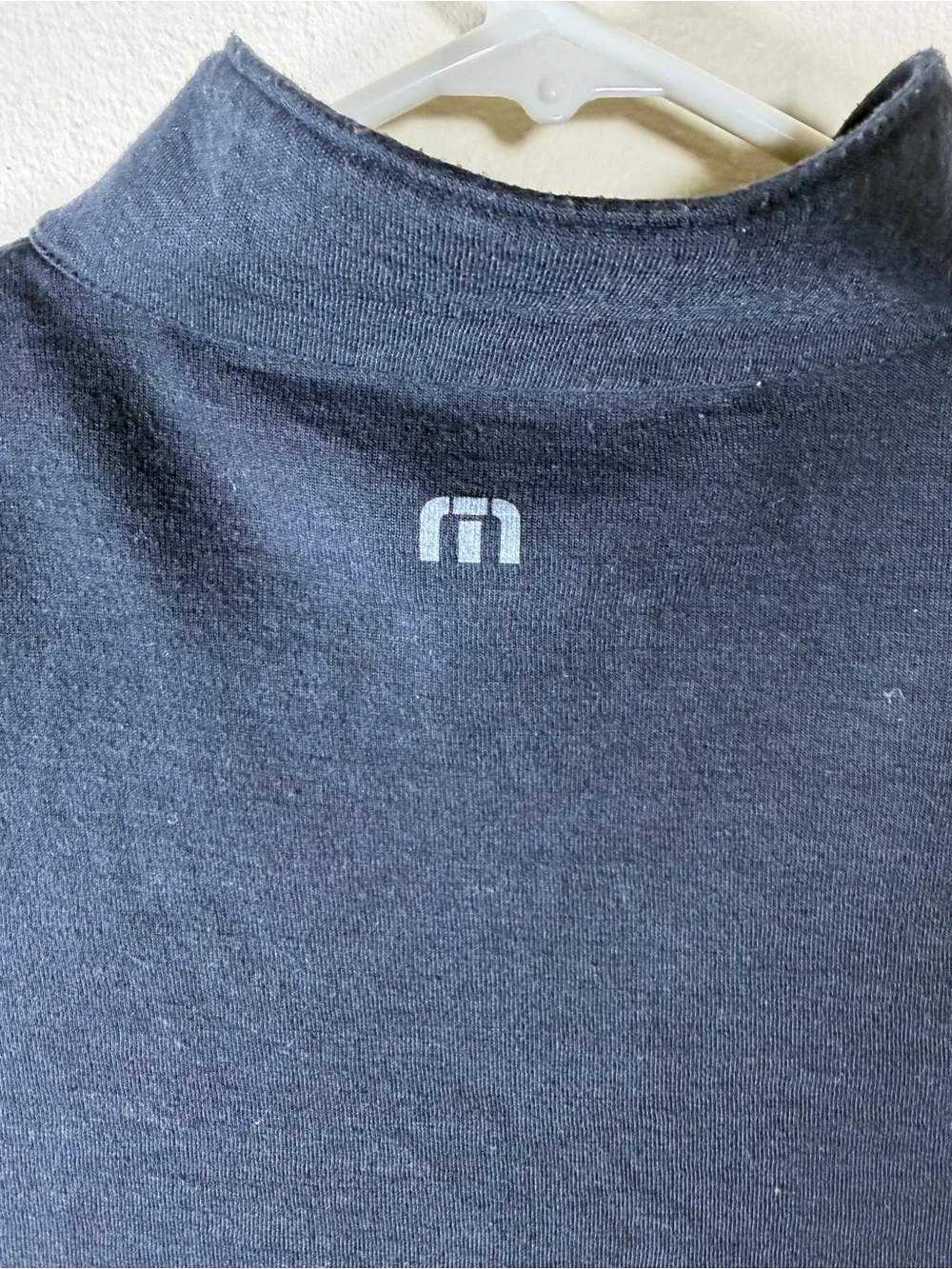 Travis Matthew Mens XL Gray 1/4 Zip Cotton Pullover
